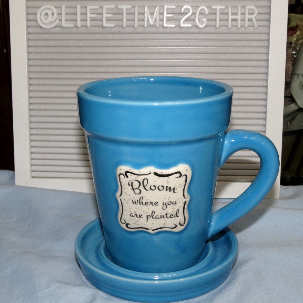 Divinity Boutique Coffee Mug with saucer